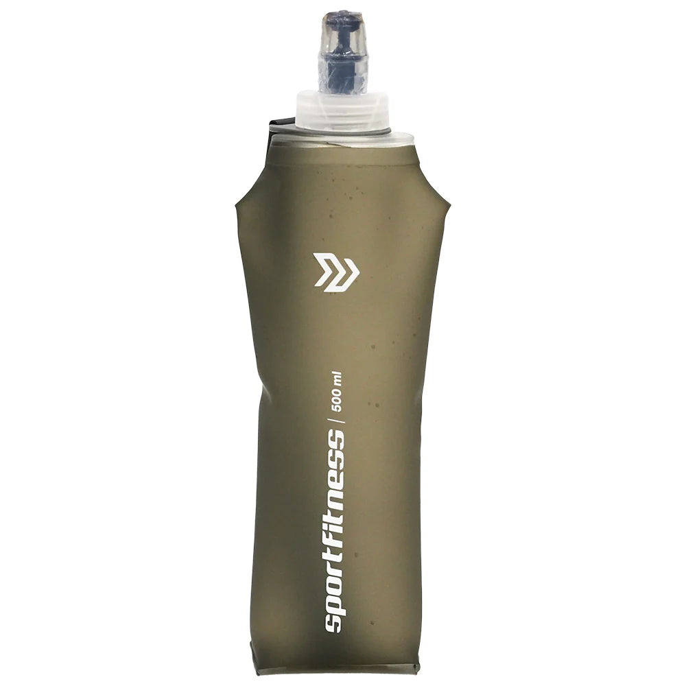 Botella Flexible 500 ml Gris