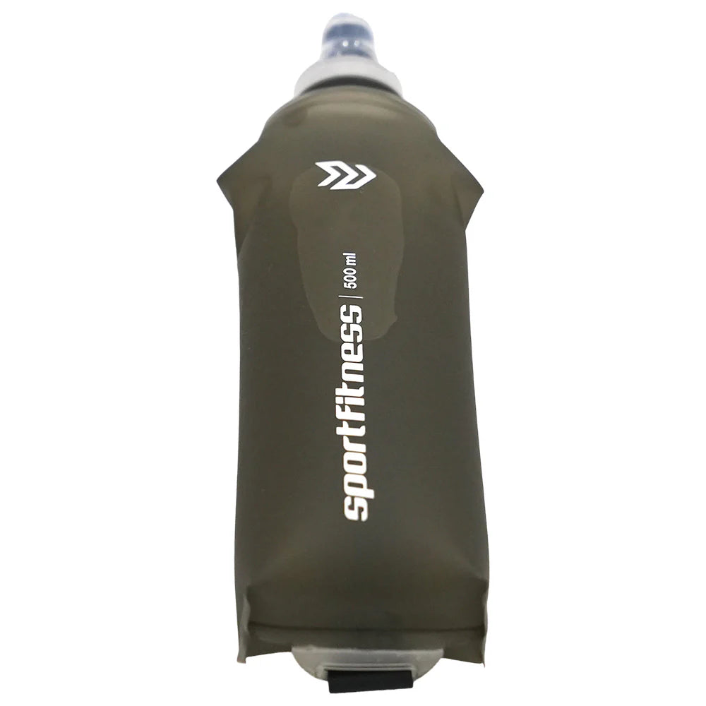 Botella Flexible 500 ml Gris