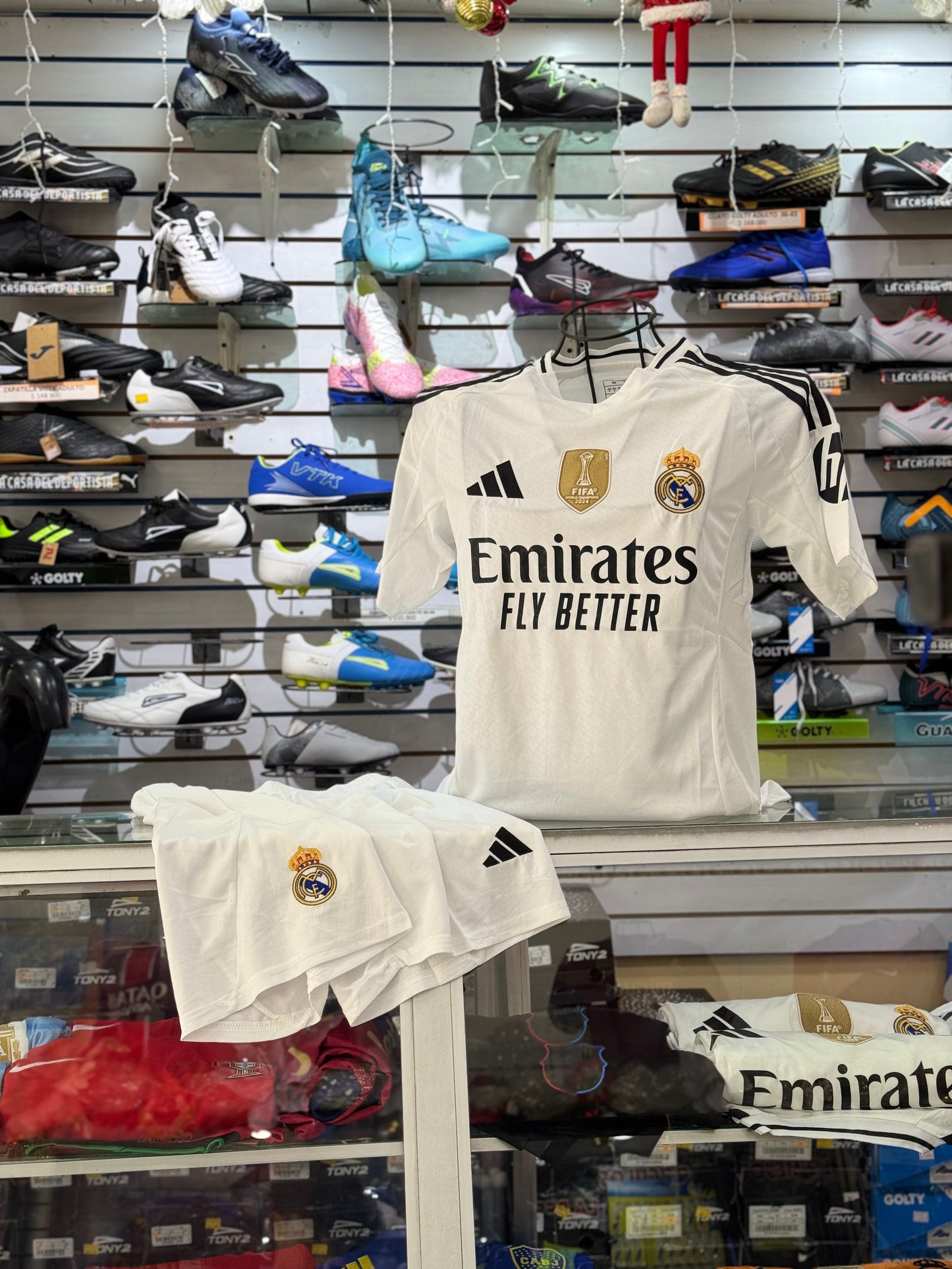 Uniforme Real Madrid AAA Blanco