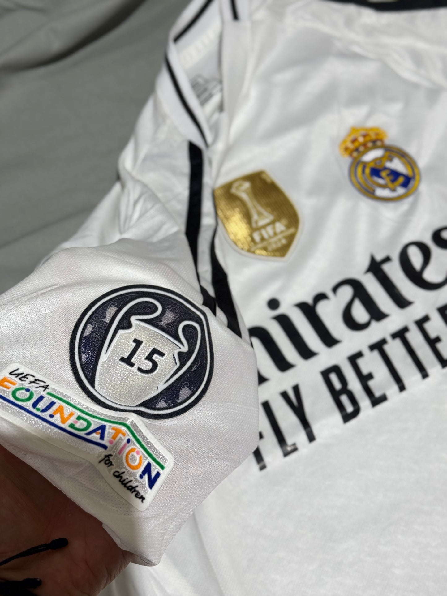 Uniforme Real Madrid AAA Blanco