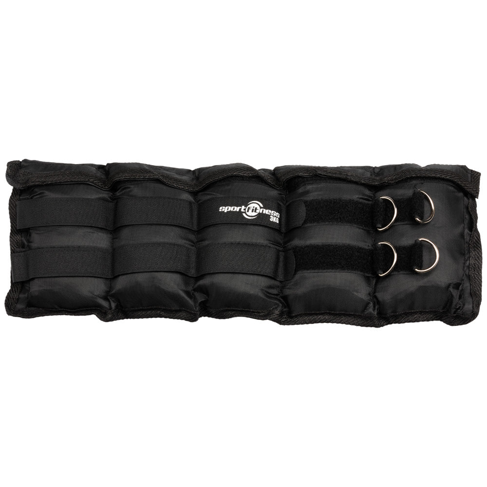 Tobilleras con Peso 3 kg Sport Fitness