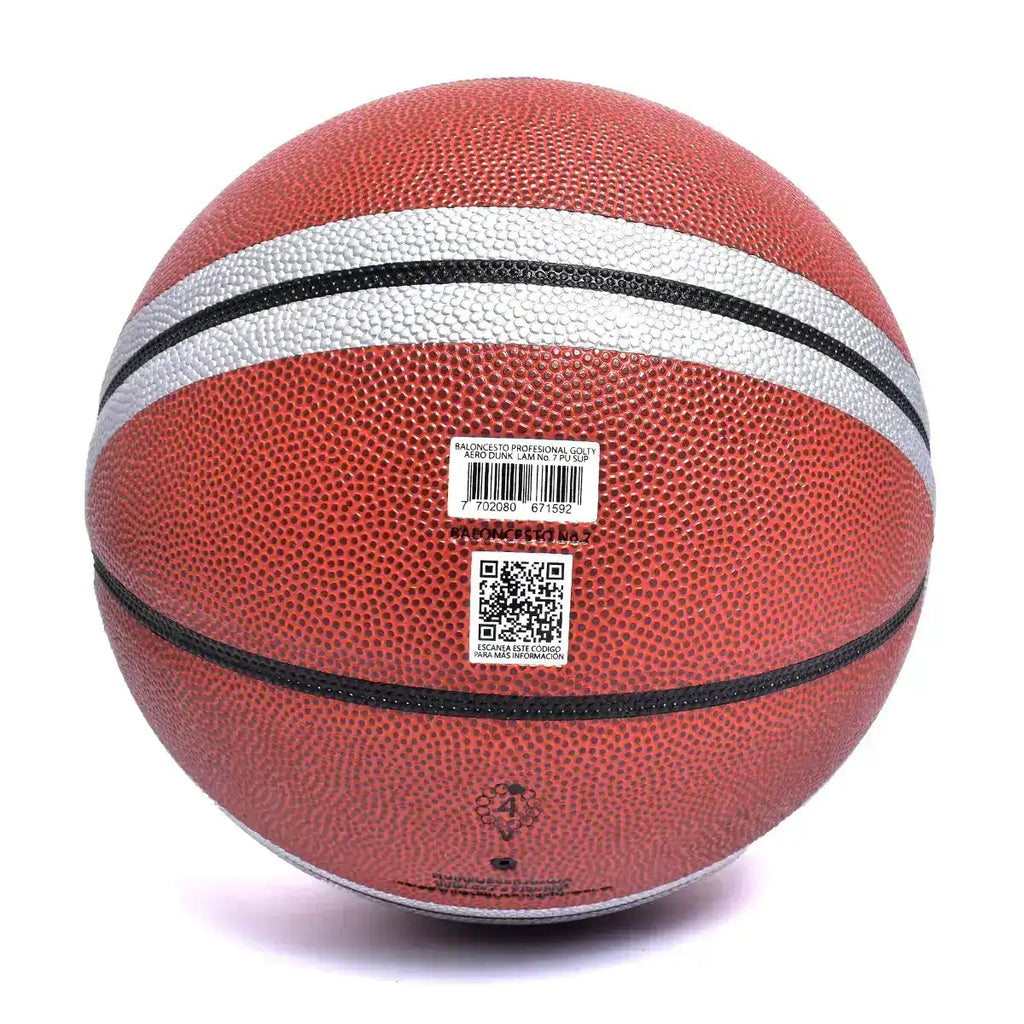 Balón de Baloncesto Profesional Golty Aero Dunk No.7